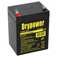Drypower 12V 2.9Ah Backup & Main Power Cyclic Use Sealed Lead Acid Battery