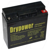 Drypower 12SB22C 12V 22Ah SLA Deep Cycle Power VRLA AGM Battery 