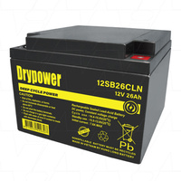 Drypower 12SB26CLN 12V 26Ah SLA Battery Rp BP26-12 BP28-12 EP26-12 EP28-12 