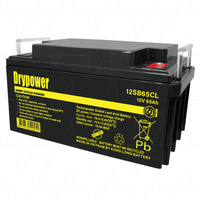 Drypower 12SB65CL 12V 65Ah SLA Battery Rp BP65-12 EP65-12 EVP70-12 PS12650 