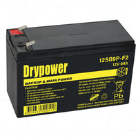 Drypower 12SB9P-F2 SLA Battery 12V 9Ah Rp DM12-9 CF-12V9 HGL8.5-12 CBC12V8.0AH  
