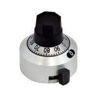 0-14 Multi Turn Dial Counter 15 Turn - Model 18 Pot Knob