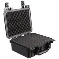 Duratool Waterproof Tool Storage Case with Foam 246mm 10.63inch 270mm Black