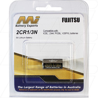 Fujitsu 6V 60mA 2CR1-3N 6V 160mAh Camera Photographic Lithium Battery