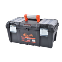 Tactix Tool Box With Aluminium Handle And Steel Latches  535mm