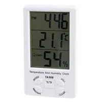 Pro Signal 25mm 150mm 88mm Large LCD Display Digital Thermo Hygrometer and Clock