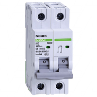 Noark N84449-2P-MCB 10A/360VDC EX9BP-N 2 Pole DC Circuit Breaker 