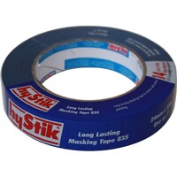 HYSTIK 14 Day Outdoor UV Resistant Masking Tape 24MM X 55MT Roll Long Lasting