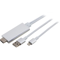 PRO2 Lightning To Hdmi Adapter Lead Iphone 5/6 Ipad 8 Pin To Hdmi
