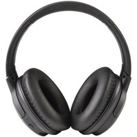 Digitech In Built Rechargeable Active Noise Cancelling Headphone Bluetooth Black