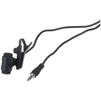 Stereo Plug output Tie Clasp Microphone for Interview Documentary style recording