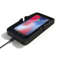 10W QI Anti Slide Cradle Wireless Charging Pad Supports 5V to 9V high power input
