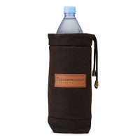Didgeridoonas Metal & Leather Clip Weatherproof oilskin Walkabout Drink Bottle Cooler