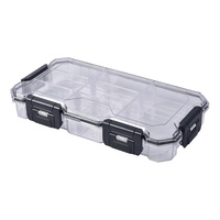 Tactix 9 Compartment Waterproof Storage Box IP68 Rated Polycarbonate