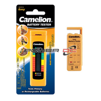 Camelion LCD Universal Zinc Carbon Lithium Ni-Cd & Ni-MH Digital Battery Tester