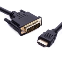 8Ware High Speed HDMI to DVI-D Cable 5m 2 Male Connectors