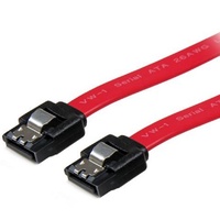 Astrotek SATA 3.0 Data Cable 30cm with Latch Red Nylon Jacket 26AWG