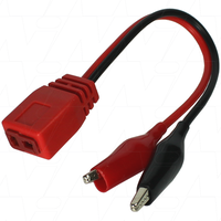 Enecharger CC26-150 (F) T-Plug in Deans Style to Alligator Clips Connector Cable