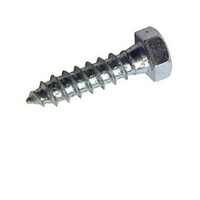 40Mm X 10Mm Coach Screw Zinc Plated suitable fixing brackets to timber facias