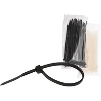 DOSS 380Mm Cable Tie 100Pk Black - 100 Pack