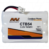MI CTB54-BP1 NiMH Cordless Telephone Battery 3.6V Suitable for Alcatel