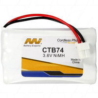 MI CTB74-BP1 NiMH Cordless Telephone Battery 3.6V for Sharp FO-CC500 FO-CC500K 