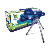 Discovery Kids Land & Sky 30X Telescope with tabletop tripod