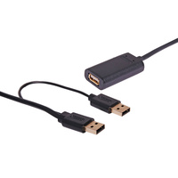 USB 2.0 Active Extension Cable With Booster 10m