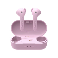 Defunc 5.2 Bluetooth True Basic Wireless Earbuds with Charging Case Pink