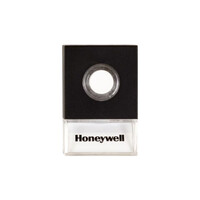 Honeywell Illuminated Lighted Black Push White Button Press Hard Wired Door Bell