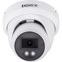 DOSS 5MP IR20M IP66 Dome IP Camera with 3.6MM Dual Light Human Detection