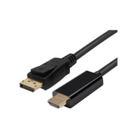 Comsol 1mtr DisplayPort Male to HDMI Male 4K@60Hz Active Cable