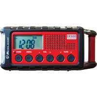 Midland ER300 Multiple Power Source-Emergency Radio Solar-2000mAh-USB-Torch 