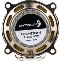Dayton Audio 30mm 40W 4 Ohm Steered Flux Interchangeable Hardware Mount Exciter