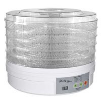 Lenoxx Healthy Choice European Design Food Dehydrator 5 Tray Layers 300 Watts