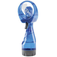Soft Blades Moulded Hand Held Grip & Trigger Pump Personal Water Misting Fan