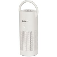 Digitech USB Rechargeable 3 Speed Portable Desktop Air Purifier White