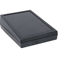 189Lx134Wx55Hmm Sloping ABS Desk Mount Box to Suit Custom Applications