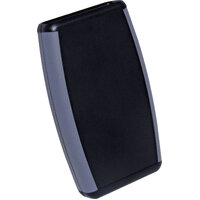 Hammond 89Wx147Dx25Hmm Black Battery Handheld ABS Box with Satin Textured Finish