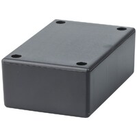ABS Plastic Jiffy Box Black 83 x 54 x 31mm