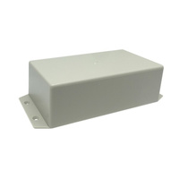 Jiffy Box Grey colour - 130 x 67 x 44mm - Bulkhead -  Mounting UB3
