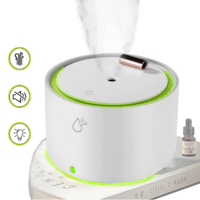 Sansai Portable Humidifier with Rechargeable Battery Colour Changing LED Lights
