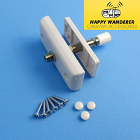 Happy wanderer Waterproof Wall Internal-External TV Cable Connector for Caravan