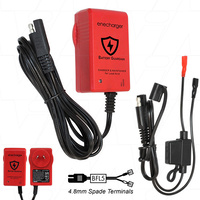 Enecharger 6V 12V 4.8mm Spade Terminal Fully Automatic Lead Acid Battery Charger