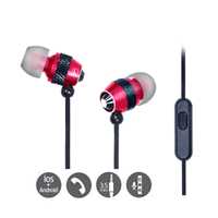 Sansai Stereo Headset Soft Rubber Earbud Built in Microphone 