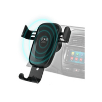 Sansai 2 in 1 5V 2A Output Function Car Wireless Charging Holder