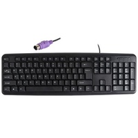 Wiretek Keyboard Full Sized PS2 Plug Suitable For Home and Office