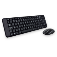 Logitech MK220 2.4GHz Wireless Keyboard and Mouse Combo Sleek Minimalist Design