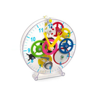 31 Brightly Colored Visible Mechanism Make Your Own Clock Educational Toys Kit