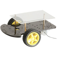 Educational 2 Wheel Drive Motor Chassis Robotics Kit 